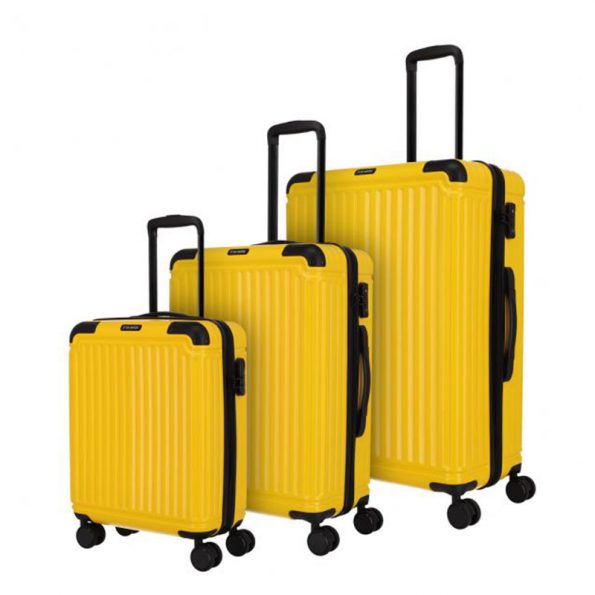 TRAVELITE set putnih kofera CRUISE Žuti