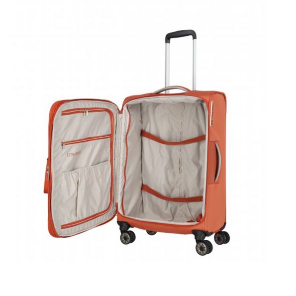 TRAVELITE putni kofer MIIGO 4W M exp Narandžasti 4